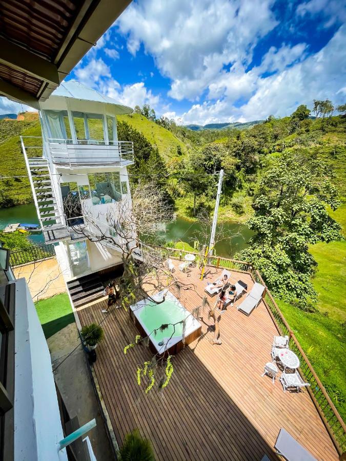 Piedra Del Penol Hotel Guatapé Buitenkant foto